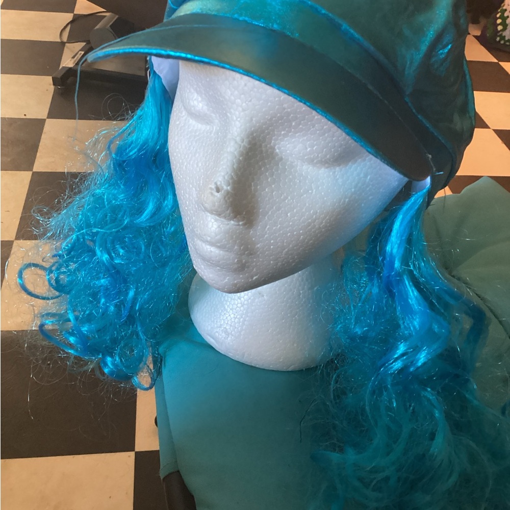 Blue Women's Hair Cap